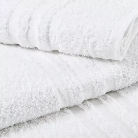 Hotel bath towel 90x140 cm 100% white cotton 360 GSM PAK