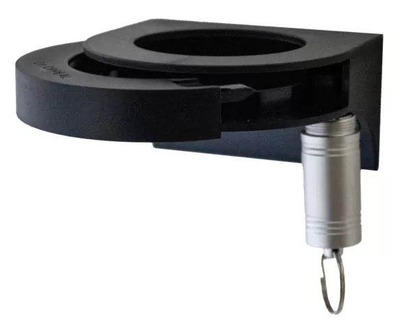 Single magnetic bracket for 400ml dispenser